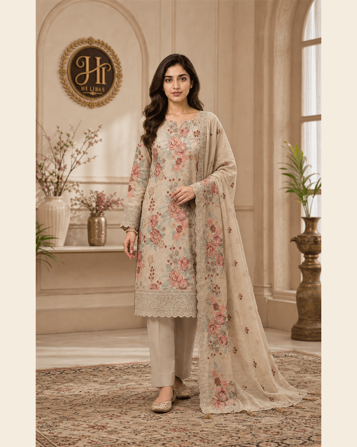 Bareeze Embroidered Cotton Suit featured image